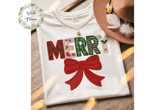 A Designer's Review: Merry Christmas Embroidery PNG Clipart