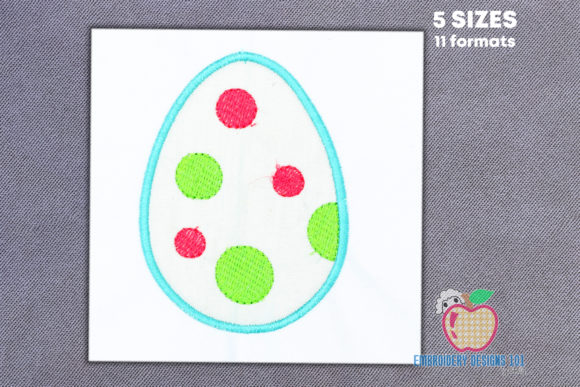 A Designer's Take on the Decorative Easter Egg Applique