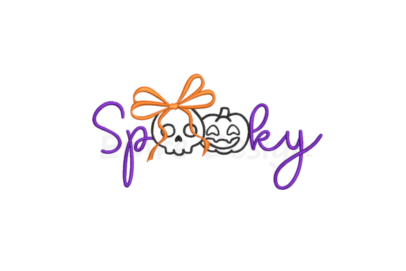 A Designer’s Take on a Spooky Halloween Embroidery Design