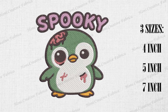 A Perfectly Playful Halloween Embroidery Design