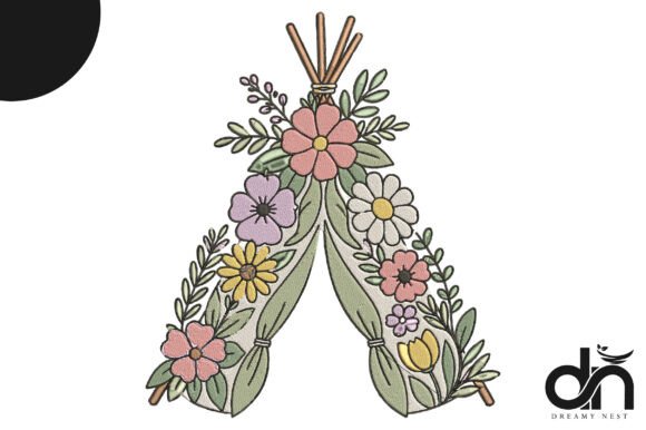 Boho Floral Teepee: A Seasonal Embroidery Designer's Review
