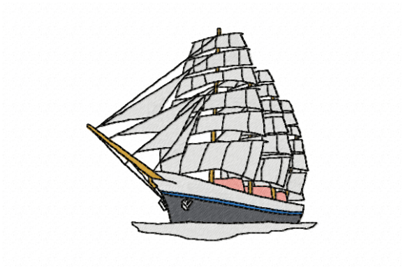 Classic Sailing Ship Embroidery Design: A Practical Seller Review