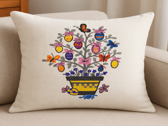 Crafting Spring Charm with the Easter Egg Tree Design