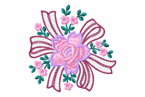 Floral Ribbon Embroidery: A Designer's Review for Business Merchandise