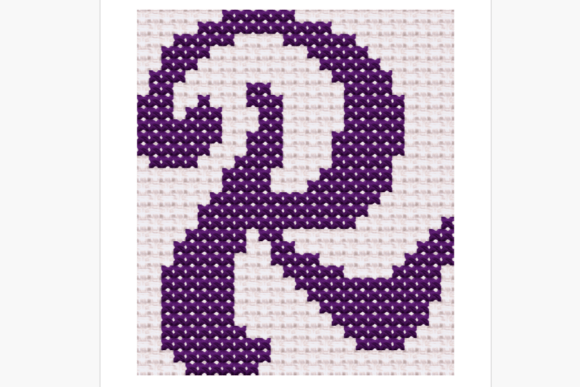 Handwritten Letter R Cross Stitch: A Holiday Designer's Review