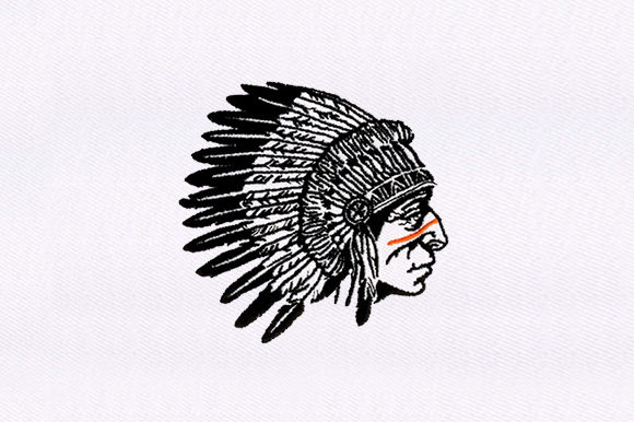 Native USA Chief Embroidery Design Review for Boutique Apparel
