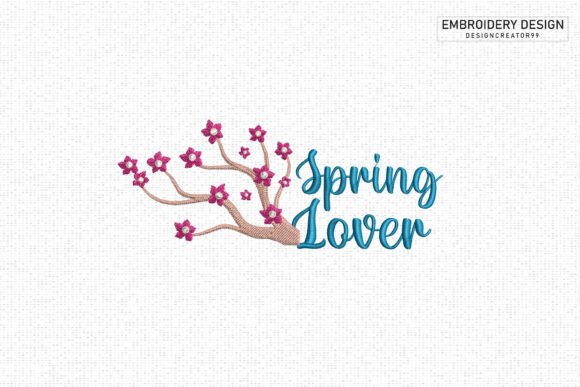 Spring Lover: A Boutique Sweatshirt Embroidery Review