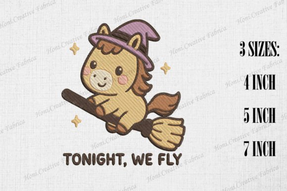 Tonight We Fly Cute Horse: A Seasonal Embroidery Designer's Review