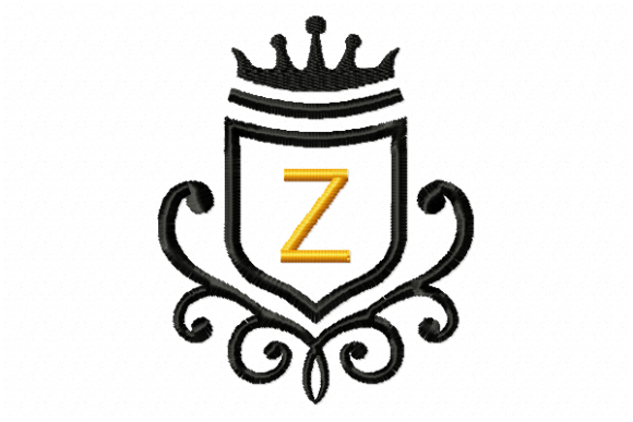 Vintage Royal Letter Z Embroidery Design Review for Business Use